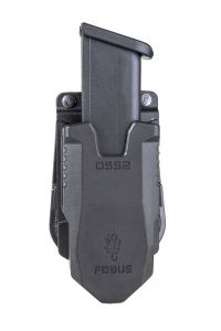 Retention Adjustable Single Magazine Pouch for 9mm & 40cal Double Stack Magazines