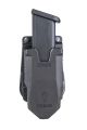 Retention Adjustable Single Magazine Pouch for 9mm & 40cal Double Stack Magazines